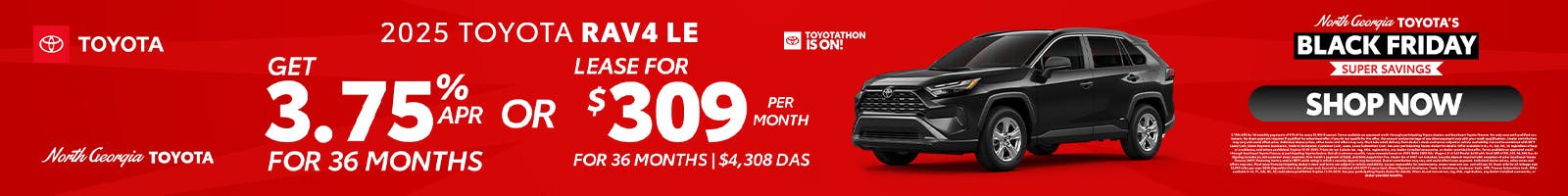 Toyota RAV4 Toyotathon Sales Event