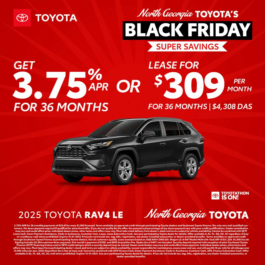 Toyota RAV4 Toyotathon Sales Event