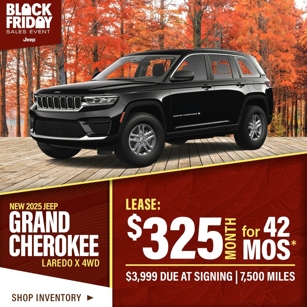 New 2025 Jeep Grand Cherokee Laredo X 4WD