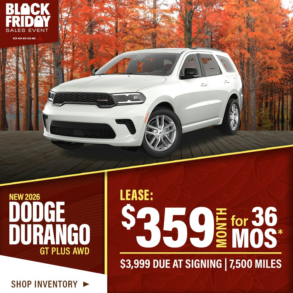 New 2026 Dodge Durango GT Plus AWD