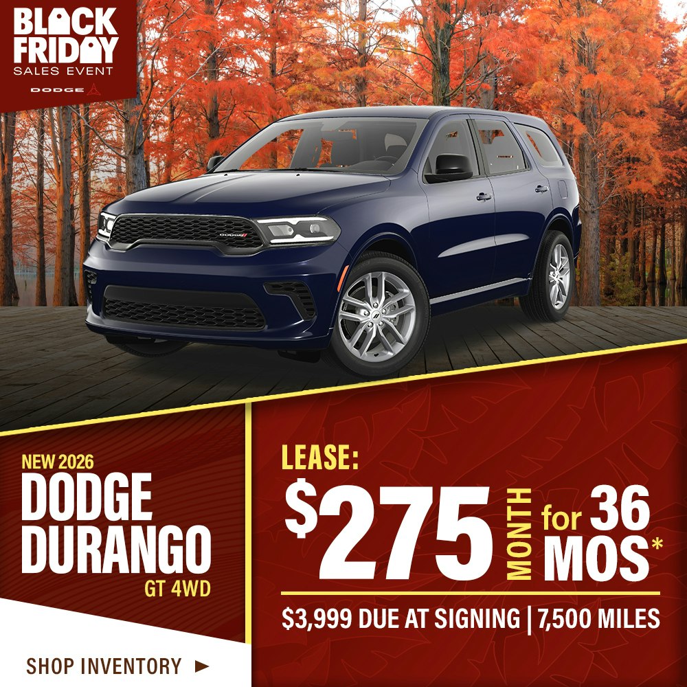 New 2026 Dodge Durango GT 4WD | Diehl of Grove City