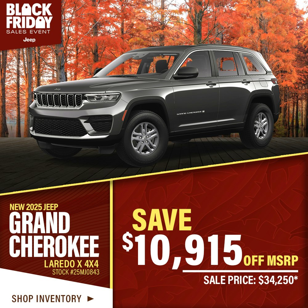 New 2025 Jeep Grand Cherokee Laredo X 4X4