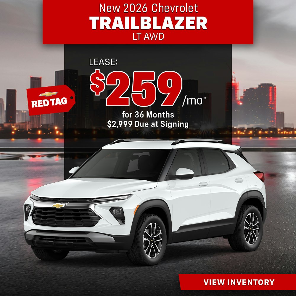 New 2026 Chevrolet Trailblazer LT AWD