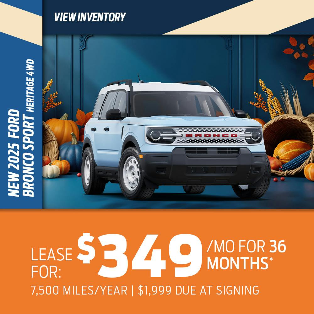 New 2025 Ford Bronco Sport Heritage 4WD