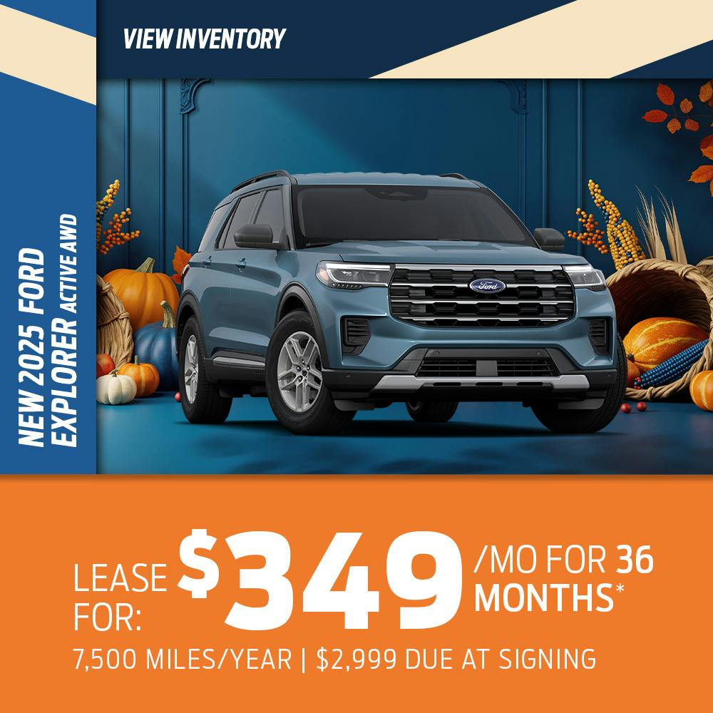 New 2026 Ford Explorer Active AWD