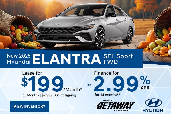 New 2025 Hyundai Elantra SEL Sport FWD