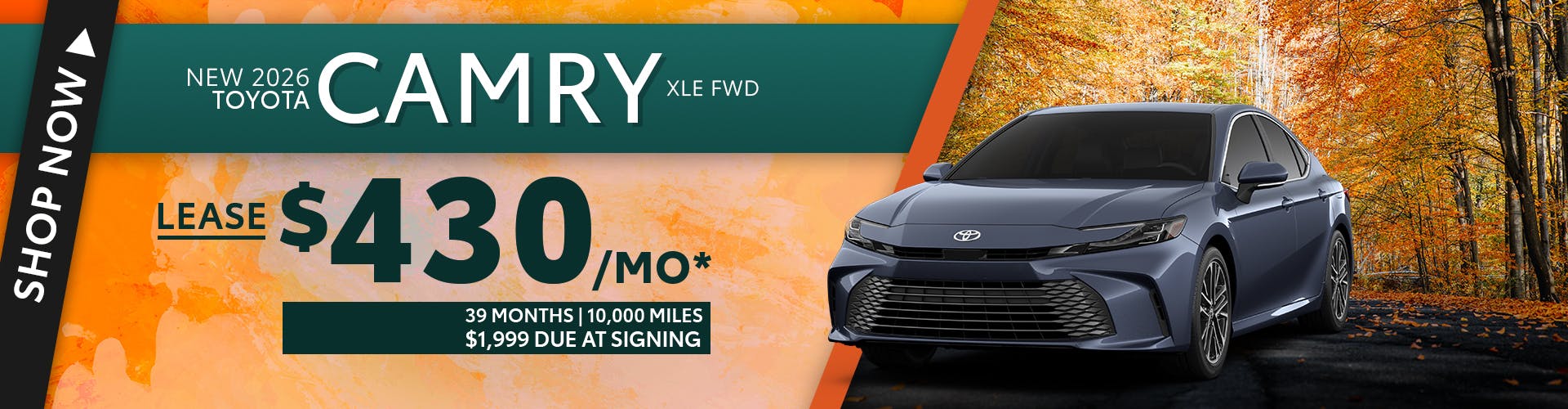 New 2026 Toyota Camry XLE FWD