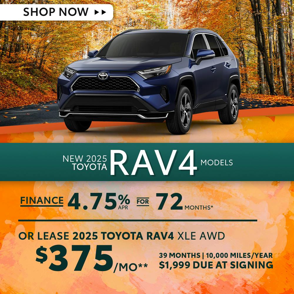 New 2025 Toyota RAV4 Models OR New 2025 Toyota RAV4 XLE AWD