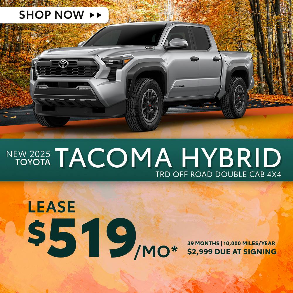New 2025 Toyota Tacoma Hybrid TRD Off Road Double Cab 4X4