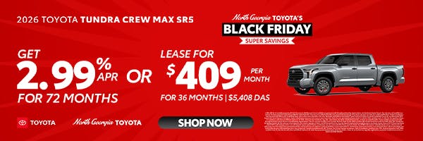 Toyota Tundra Special Offer | North Georgia Toyota