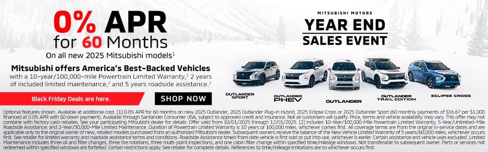 End of Year Sales | South Park Mitsubishi