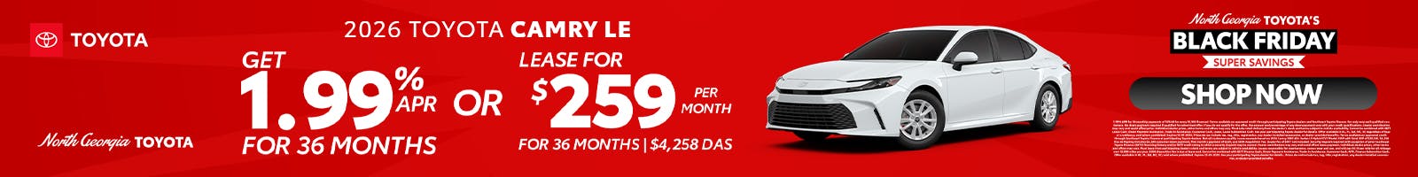 Toyota Camry Special Offer