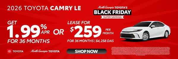 Toyota Camry Special Offer | North Georgia Toyota