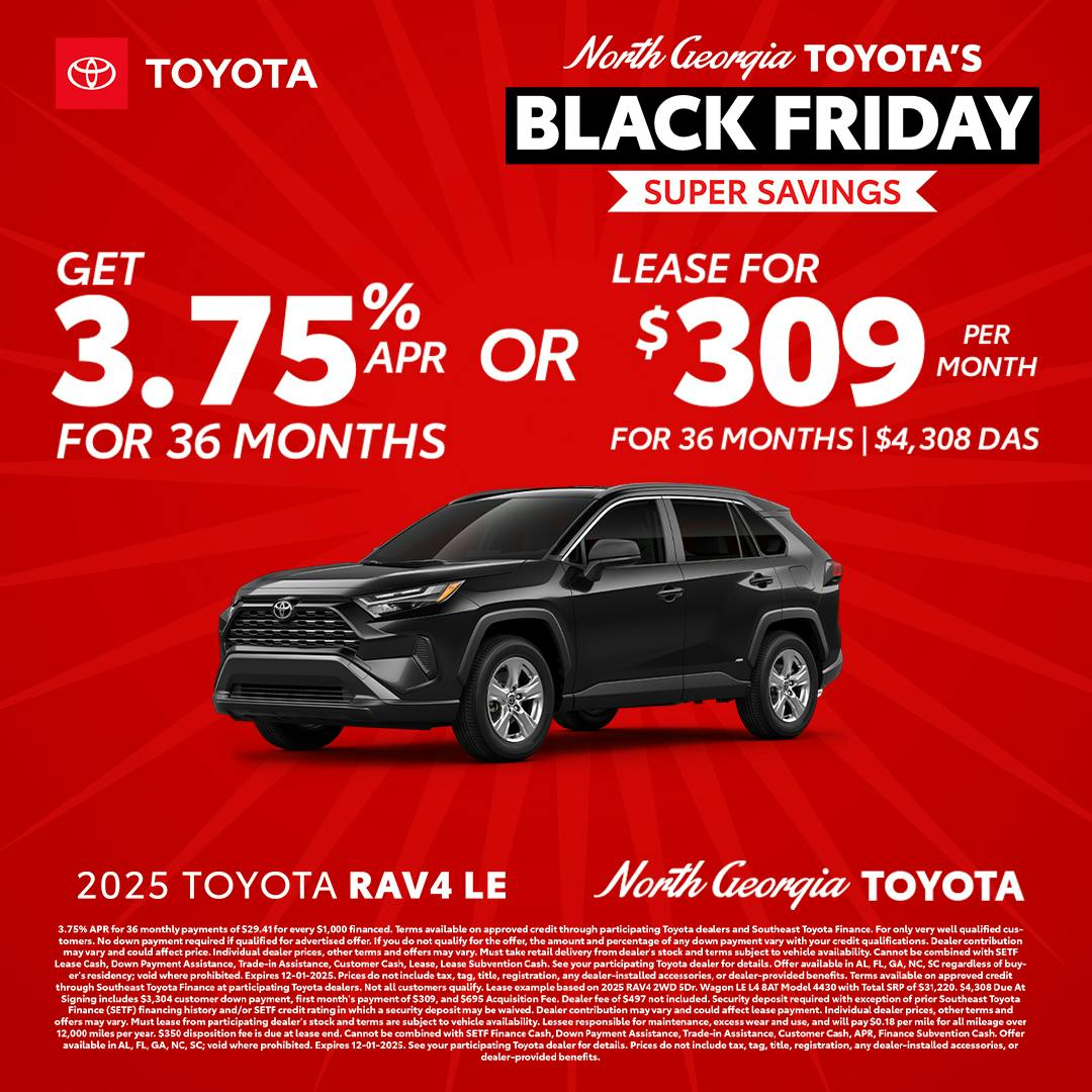 Toyota RAV4 Special Offer