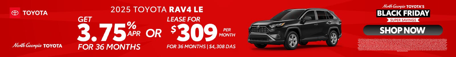 Toyota RAV4 Special Offer