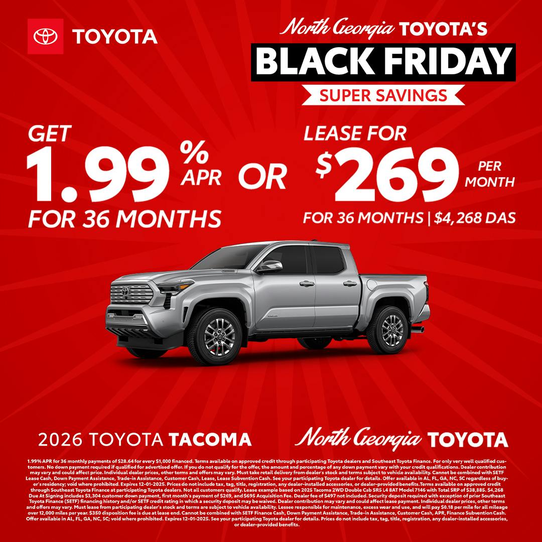 Toyota Tacoma Special Offer