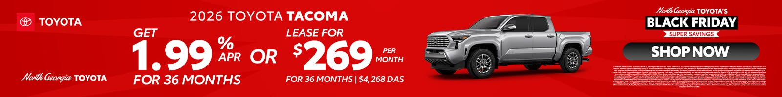 Toyota Tacoma Special Offer