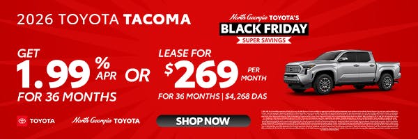 Toyota Tacoma Special Offer | North Georgia Toyota