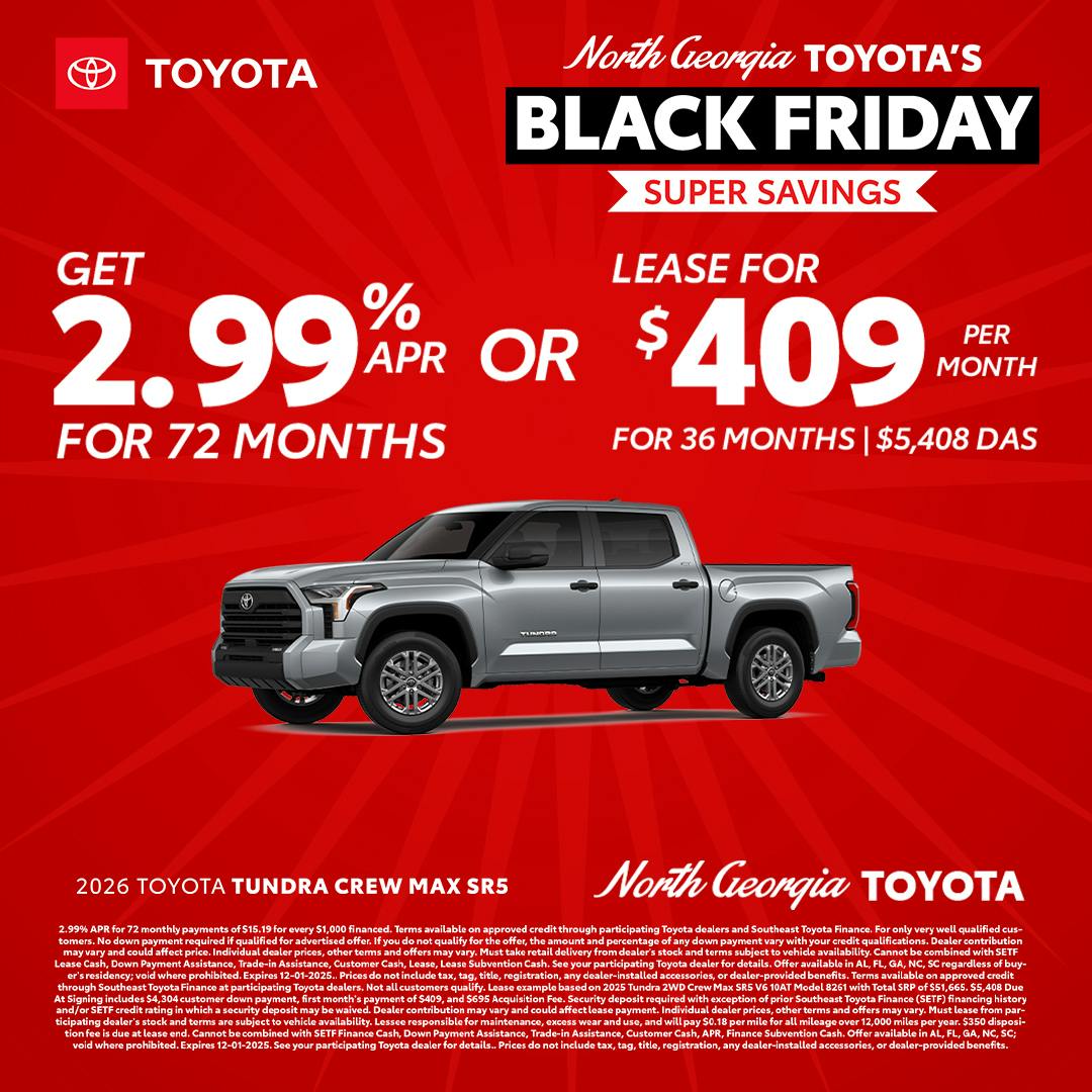 Toyota Tundra Special Offer
