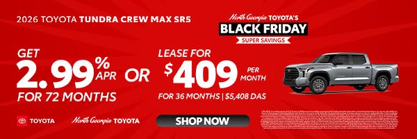 Toyota Tundra Special Offer | North Georgia Toyota