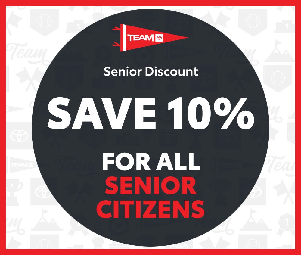 Senior Discount | Team Toyota of Princeton