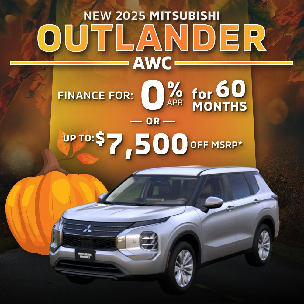 New 2025 Mitsubishi Outlander AWC | South Park Mitsubishi