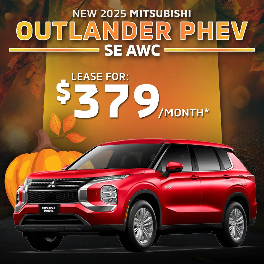 New 2025 Mitsubishi Outlander PHEV SE AWC | South Park Mitsubishi