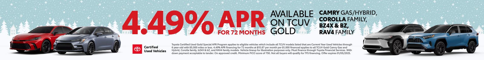 CPO 4.49% APR | Priority Toyota Springfield