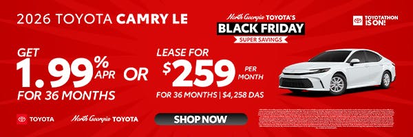 Toyota Camry Toyotathon Sales Event | North Georgia Toyota