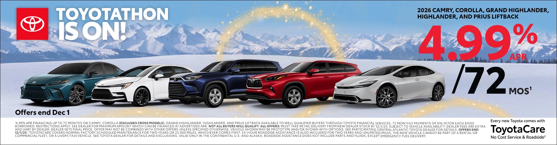 November 2025 CAT Combo Toyotathon