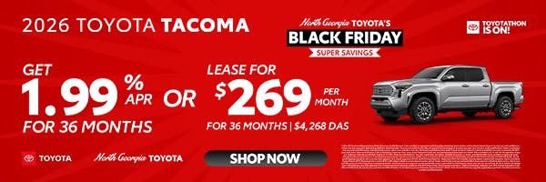 Toyota Tacoma Toyotathon Sales Event | North Georgia Toyota