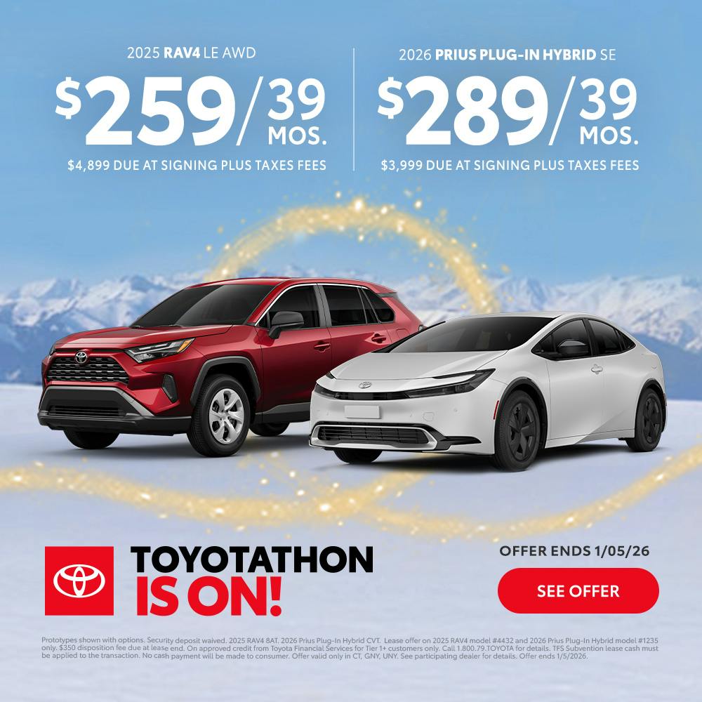 RAV4 & Prius Lease