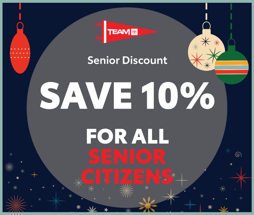 Senior Discount | Team Toyota of Princeton