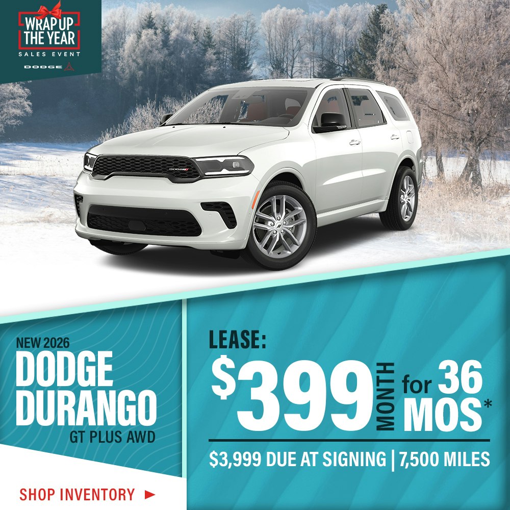 New 2026 Dodge Durango GT Plus AWD