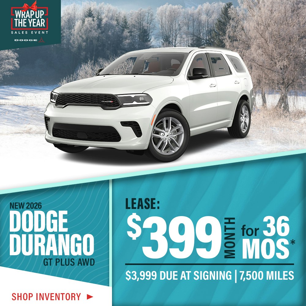 New 2026 Dodge Durango GT Plus AWD
