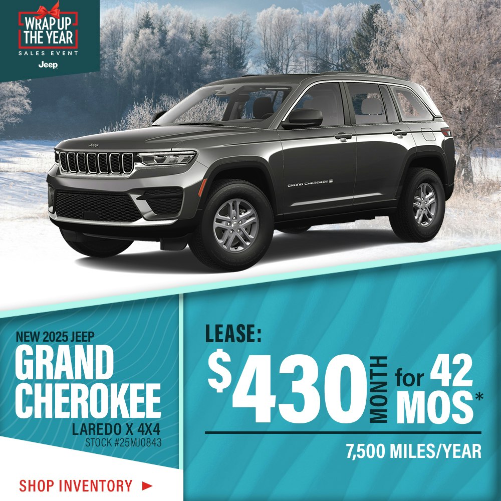 New 2025 Jeep Grand Cherokee Laredo X 4X4