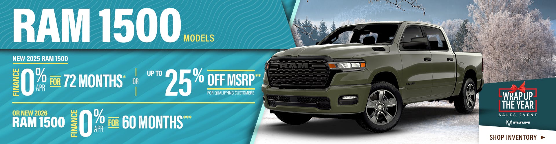 New 2025 RAM 1500 OR New 2026 RAM 1500