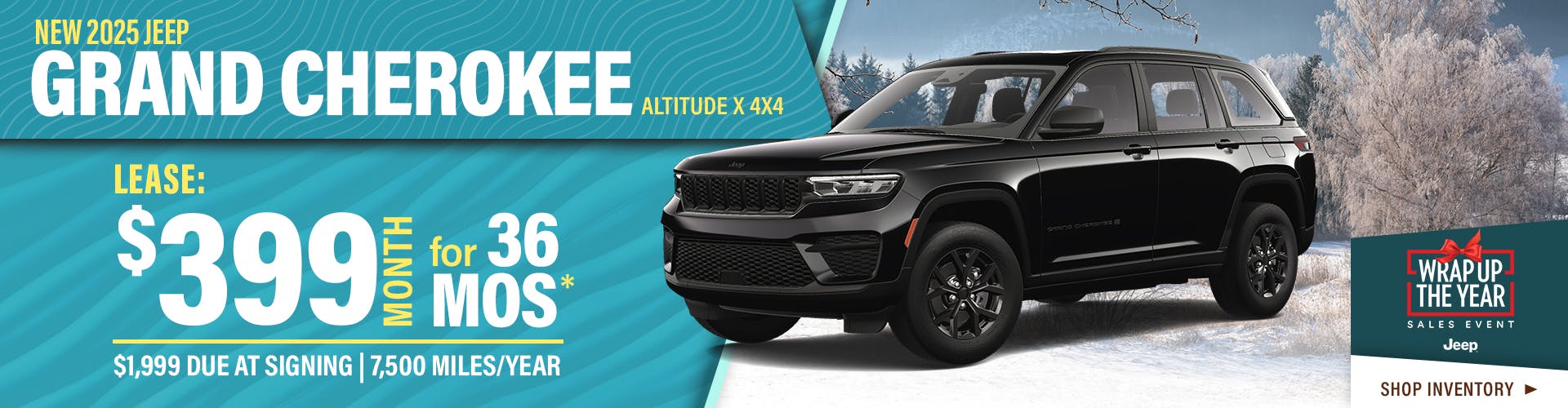 New 2025 Jeep Grand Cherokee Altitude X 4X4