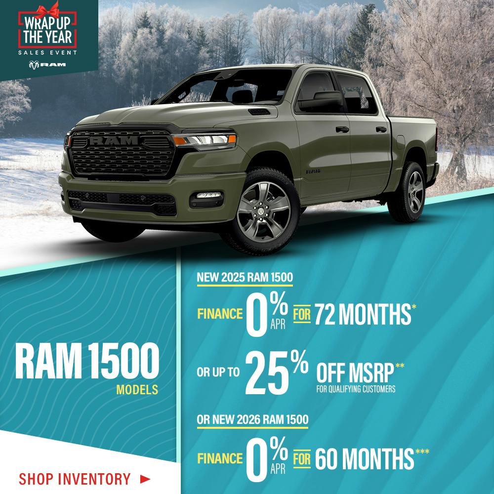 New 2025 RAM 1500 OR New 2026 RAM 1500