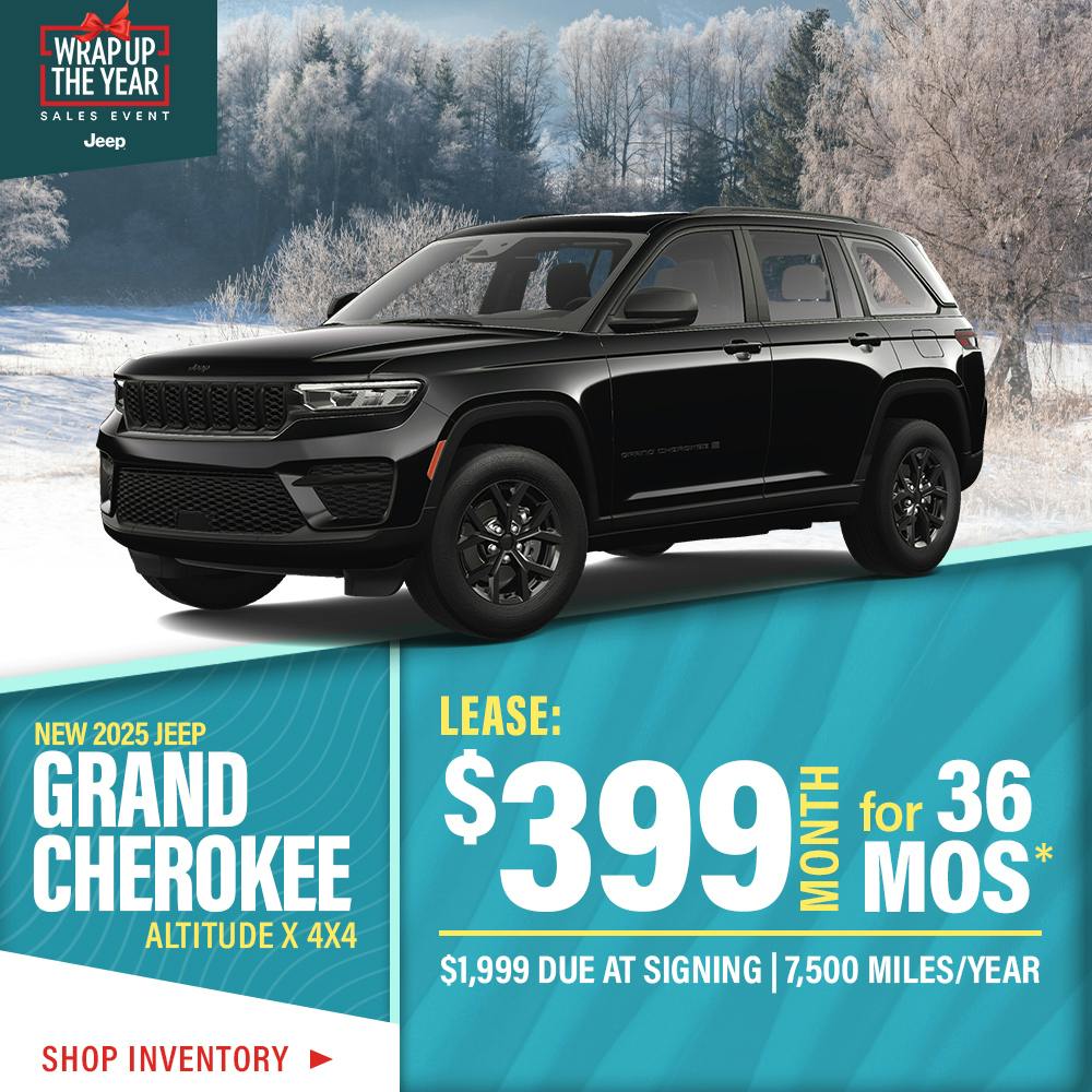 New 2025 Jeep Grand Cherokee Altitude X 4X4