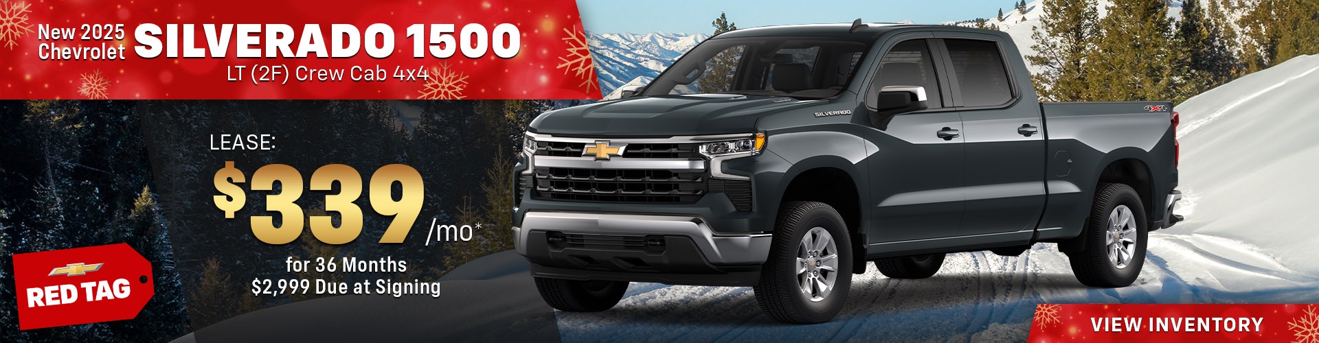 New 2025 Chevrolet Silverado 1500 LT (2FL) Crew Cab 4X4