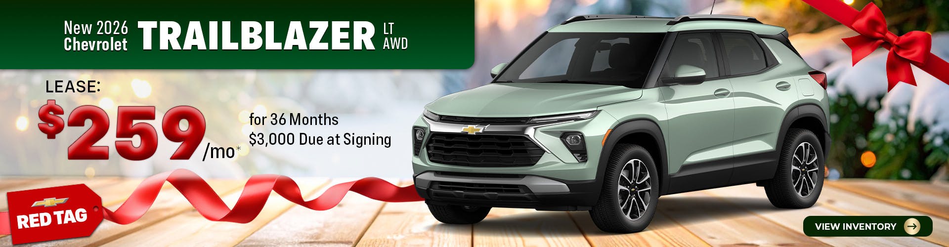 New 2026 Chevrolet Trailblazer LT AWD