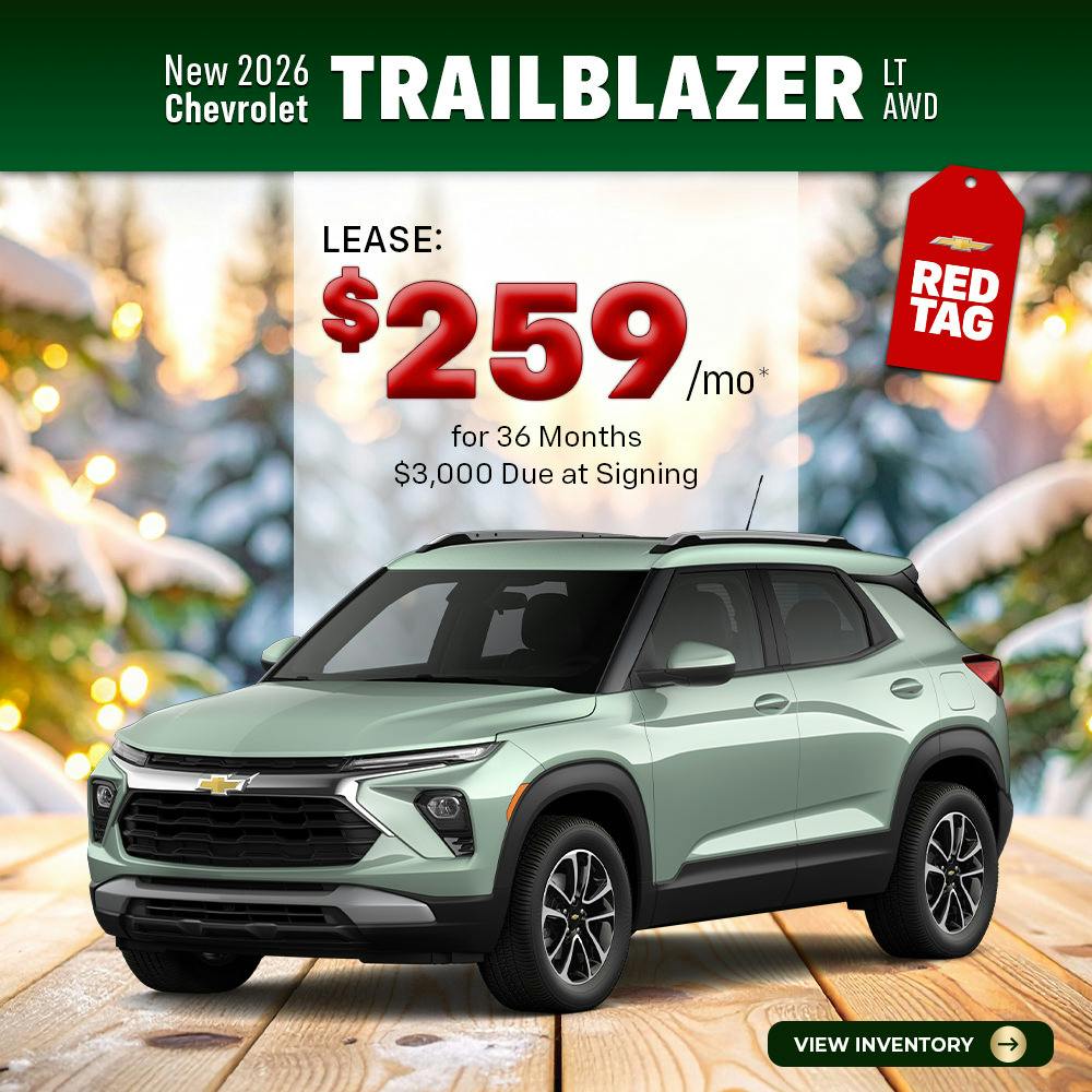 New 2026 Chevrolet Trailblazer LT AWD