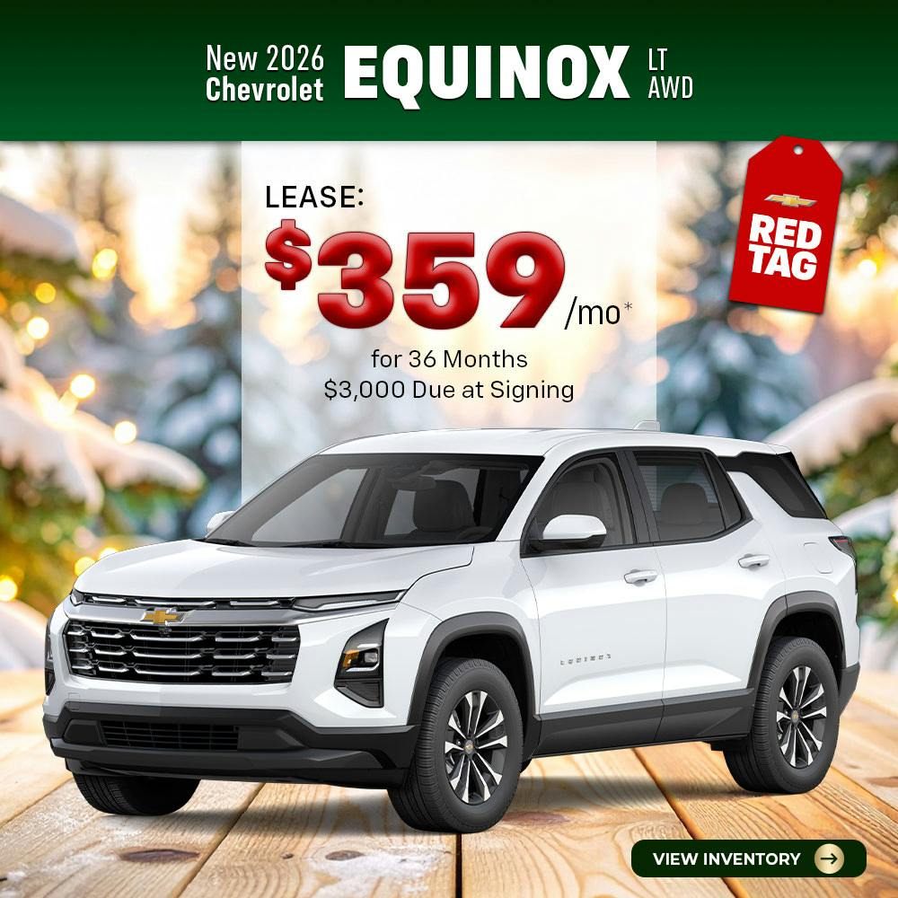 New 2026 Chevrolet Equinox LT AWD