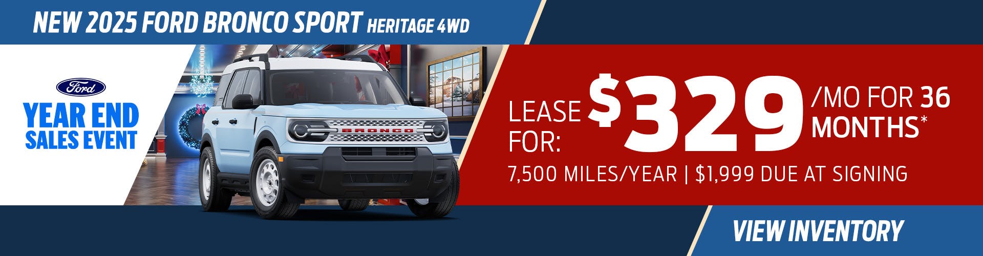 New 2025 Ford Bronco Sport Heritage 4WD