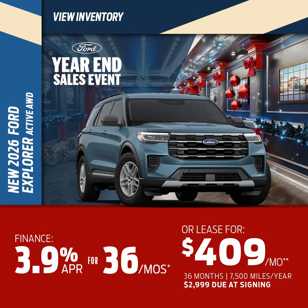 New 2026 Ford Explorer Active AWD | Diehl Ford of Sharon