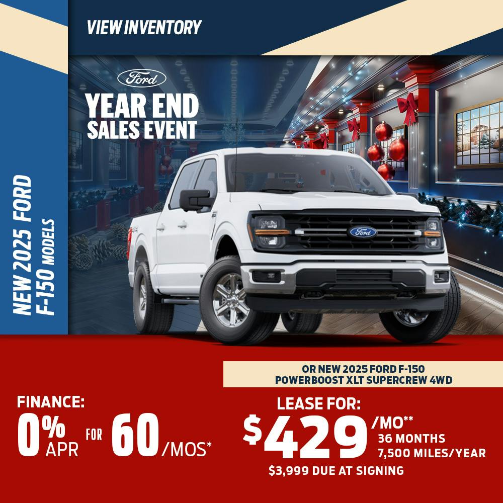 New 2025 Ford F-150 Models OR New 2025 Ford F-150 PowerBoost XLT SuperCrew 4WD | Diehl Ford of Sharon