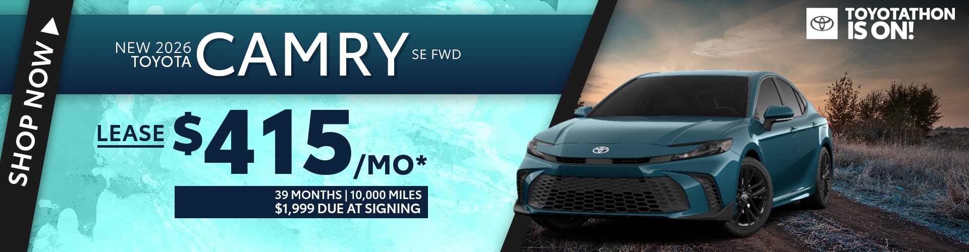 New 2026 Toyota Camry SE FWD