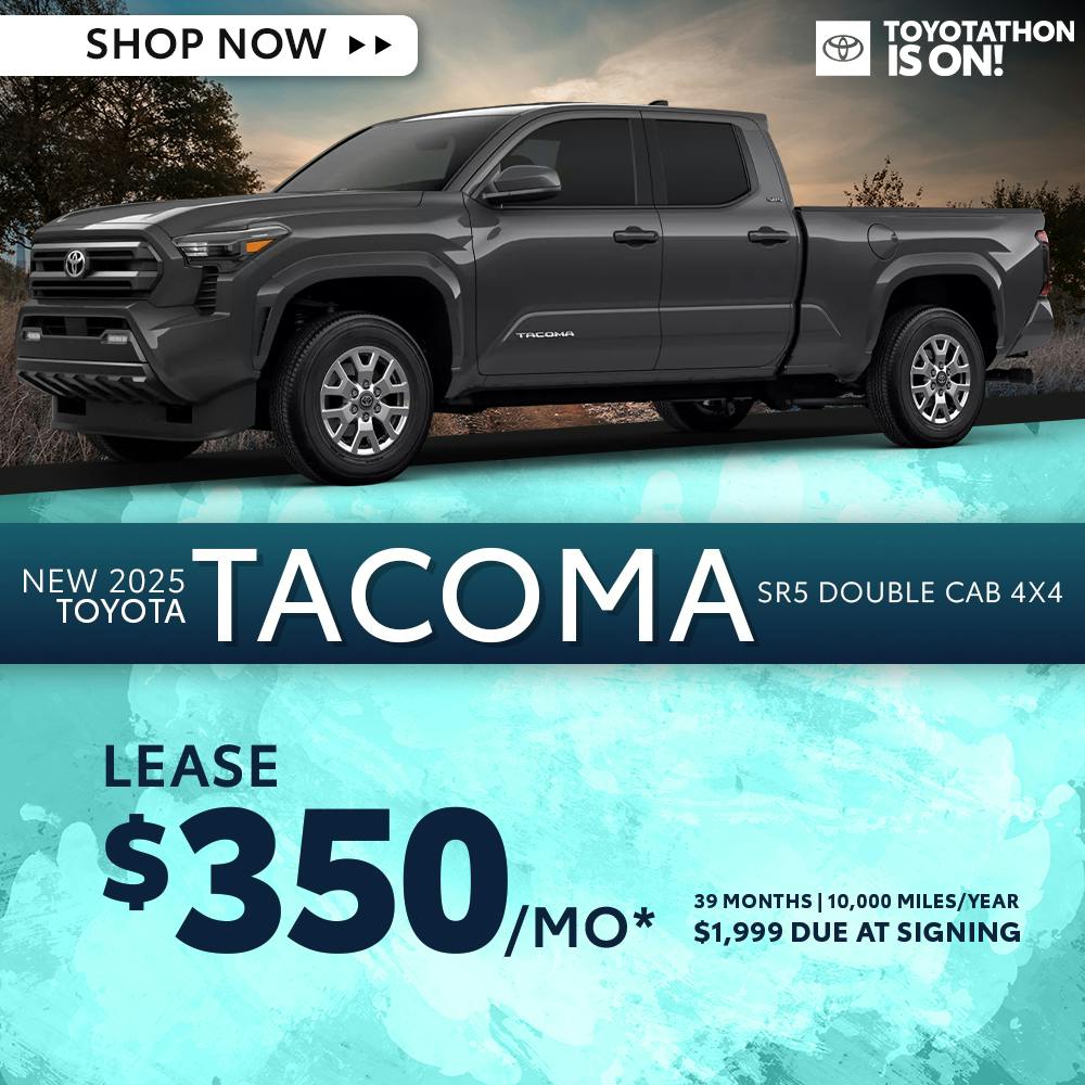 New 2025 Toyota Tacoma SR5 Double Cab 4X4