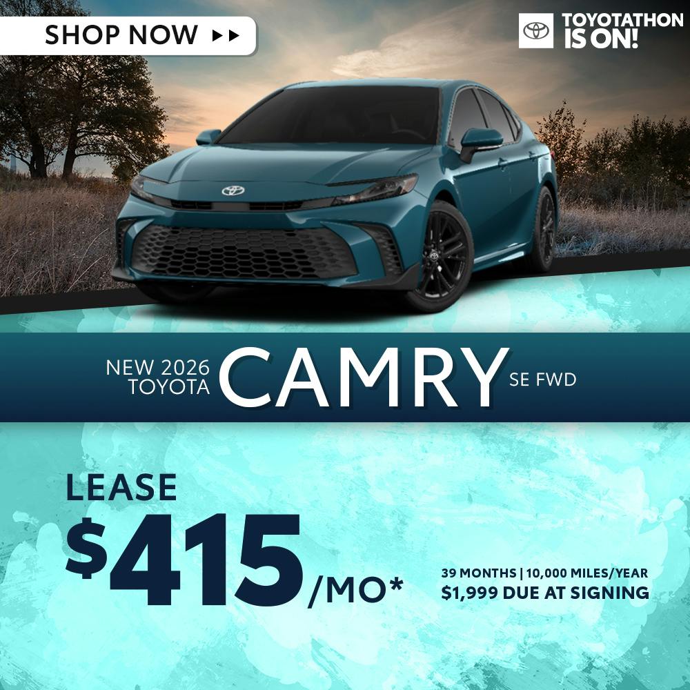 New 2026 Toyota Camry SE FWD